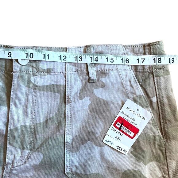 Paige Denim Mayslie Short- Camo Print - Picture 12 of 14